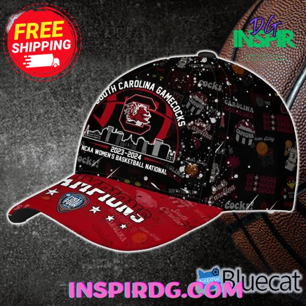 -South Carolina Gamecocks 2023-2024 NCAA Women’s Basketball National Champions Classic Cap