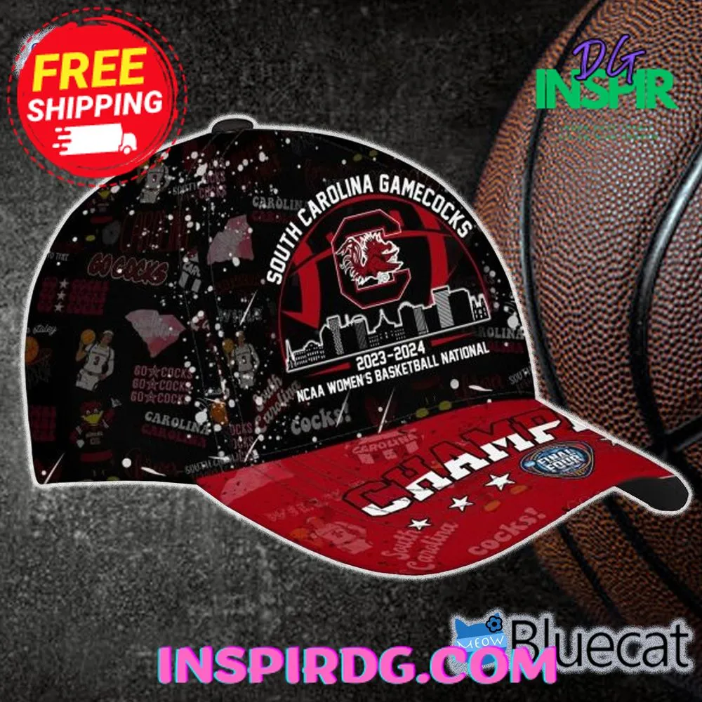 -South Carolina Gamecocks 2023-2024 NCAA Women’s Basketball National Champions Classic Cap