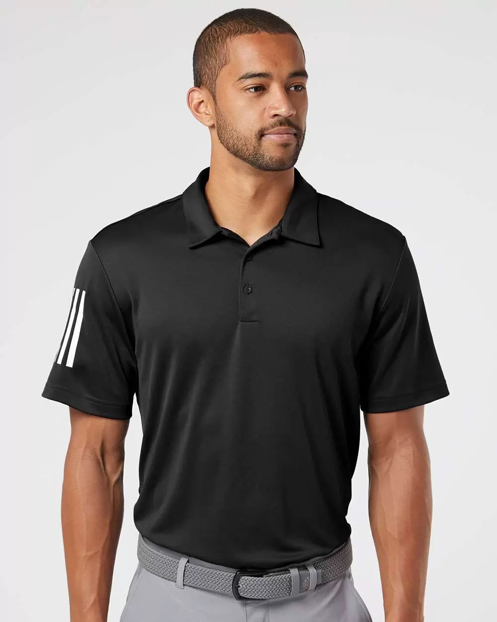 Adidas Golf Clothing A480 Floating 3-Stripes Sport Shirt SKU: A480