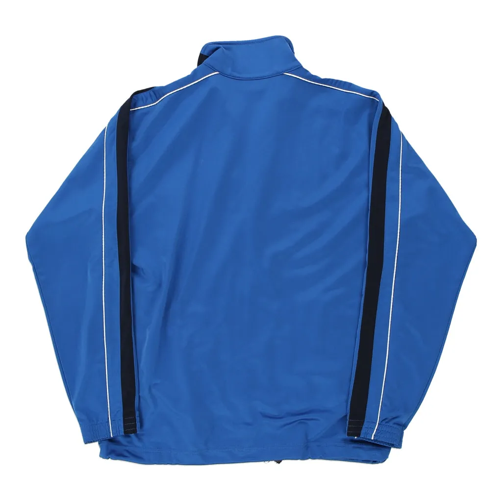 Age 13-14 Champion Track Jacket - Medium Blue Polyester