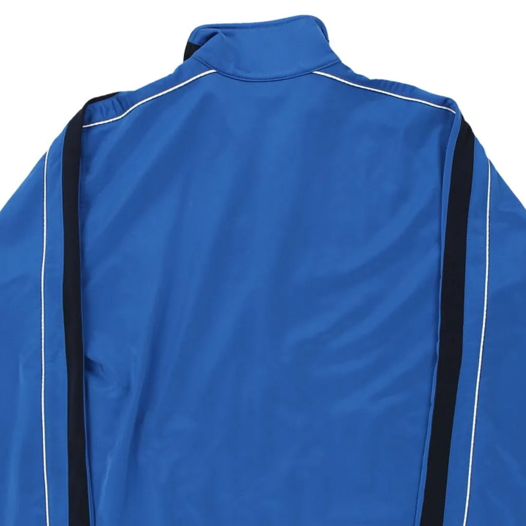 Age 13-14 Champion Track Jacket - Medium Blue Polyester