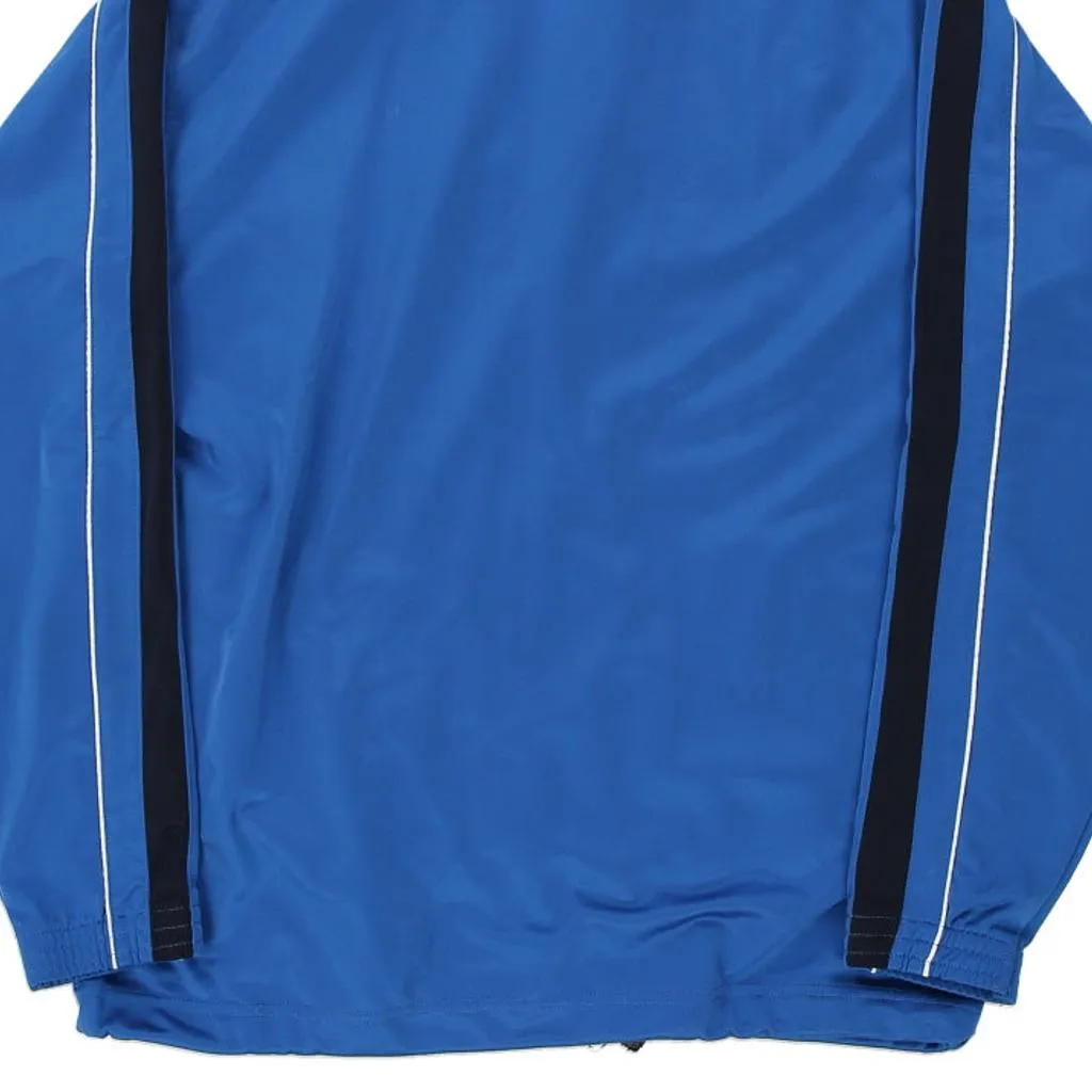 Age 13-14 Champion Track Jacket - Medium Blue Polyester