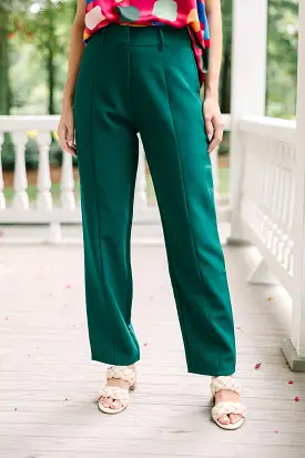 All Put Together Emerald Green Trousers