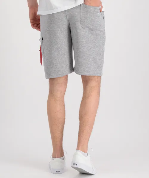 Alpha Industries X-FIT Cargo Short Grey Heather - Bennevis Clothing