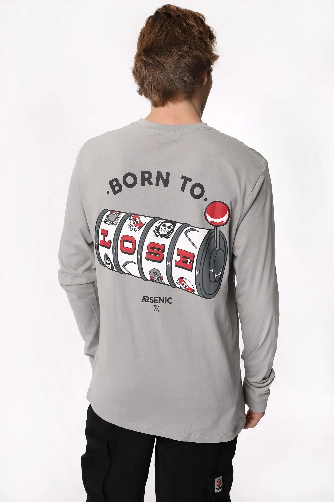 Arsenic Mens Born to Lose Long Sleeve Top