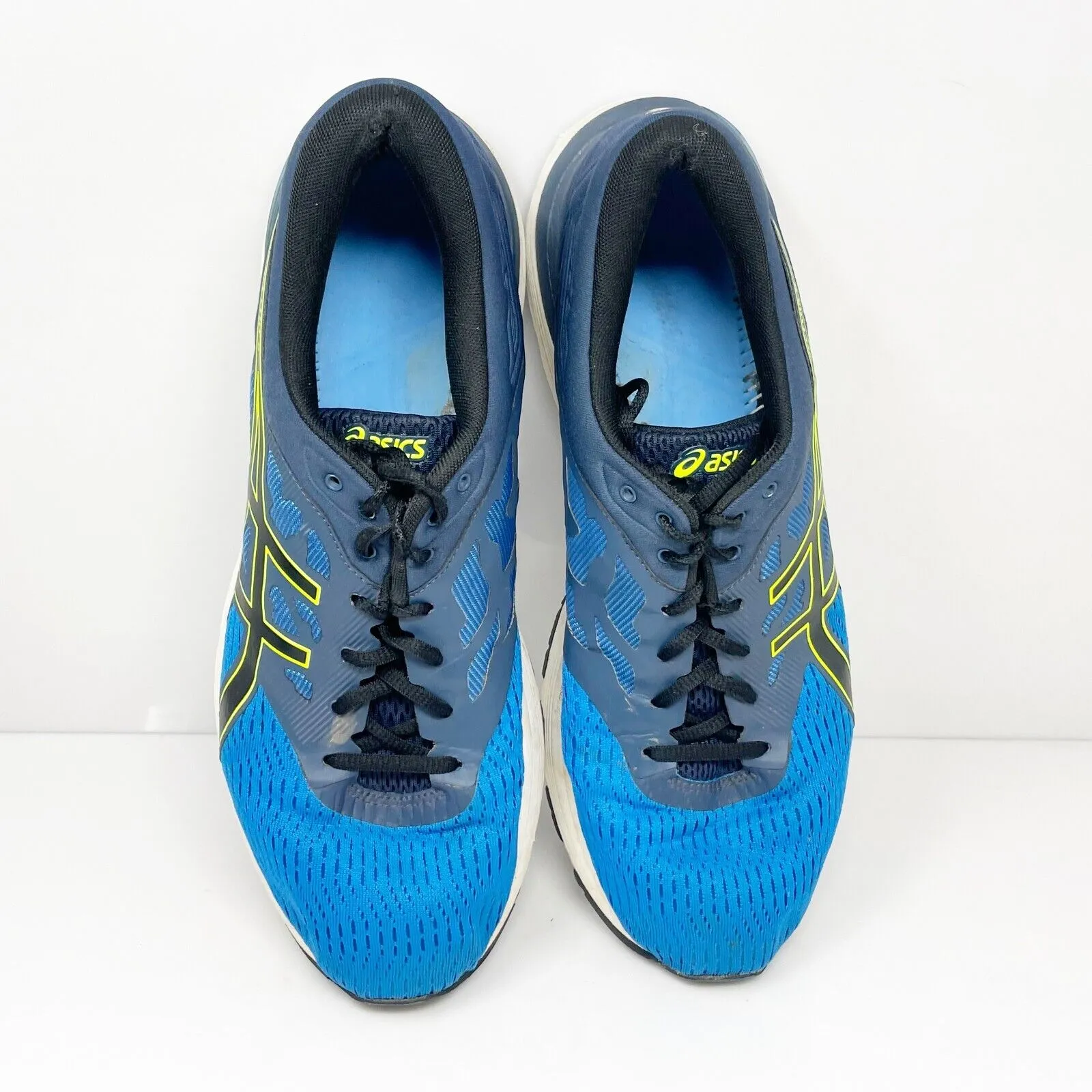 Asics Mens Gel Flux 5 T811N Blue Running Shoes Sneakers Size 10.5