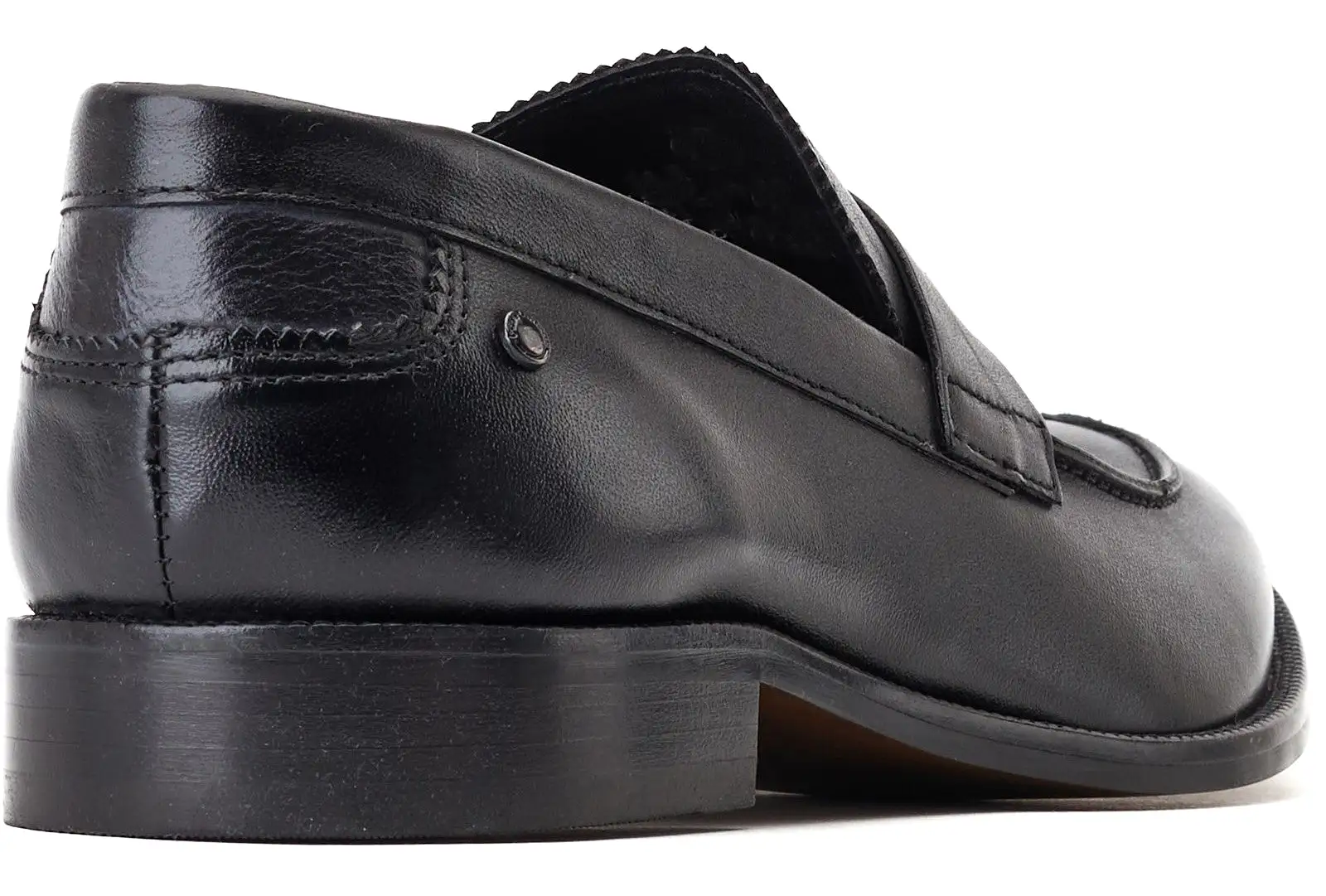 Base London Danbury Mens Leather Penny Loafer