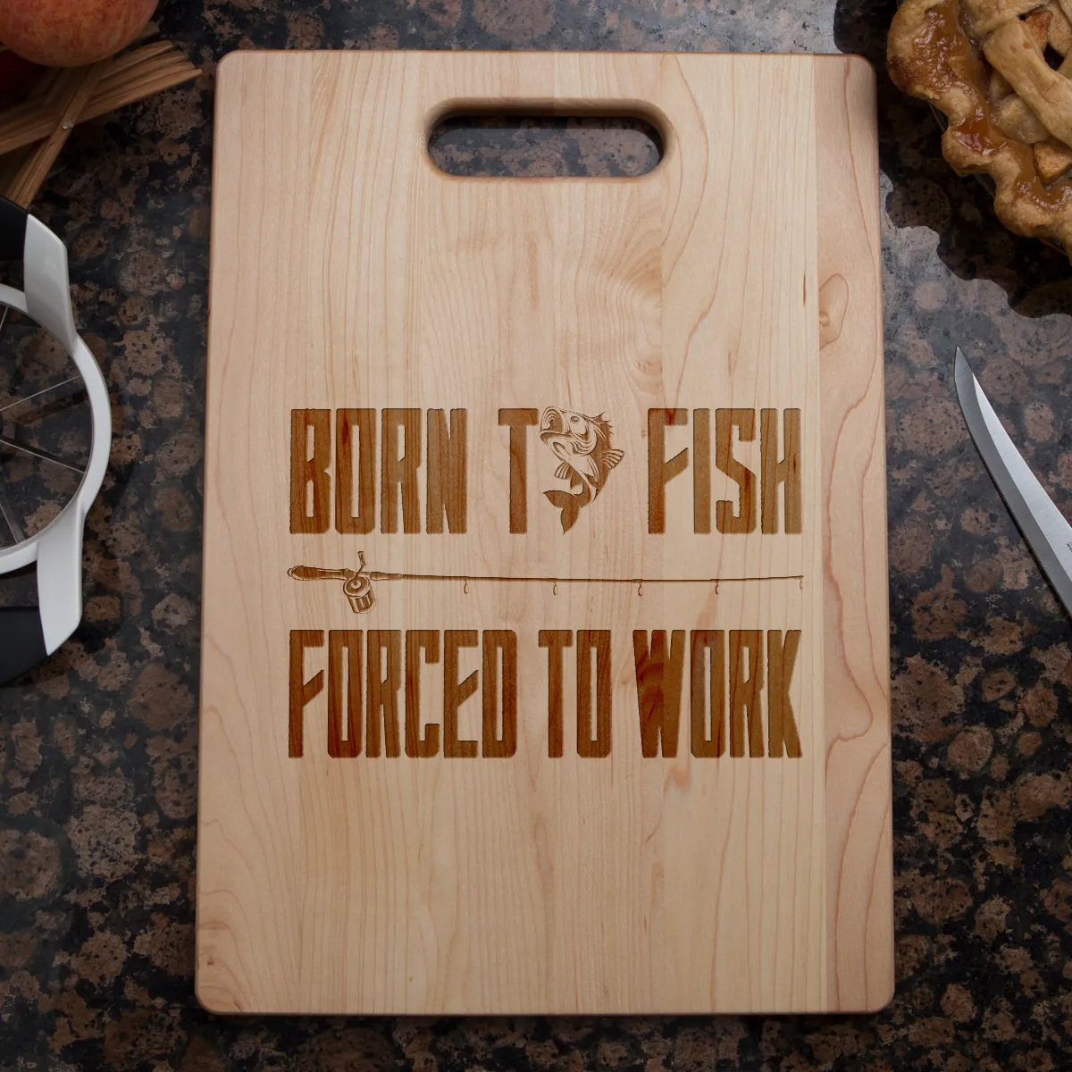 Born To Fish Cutting Board