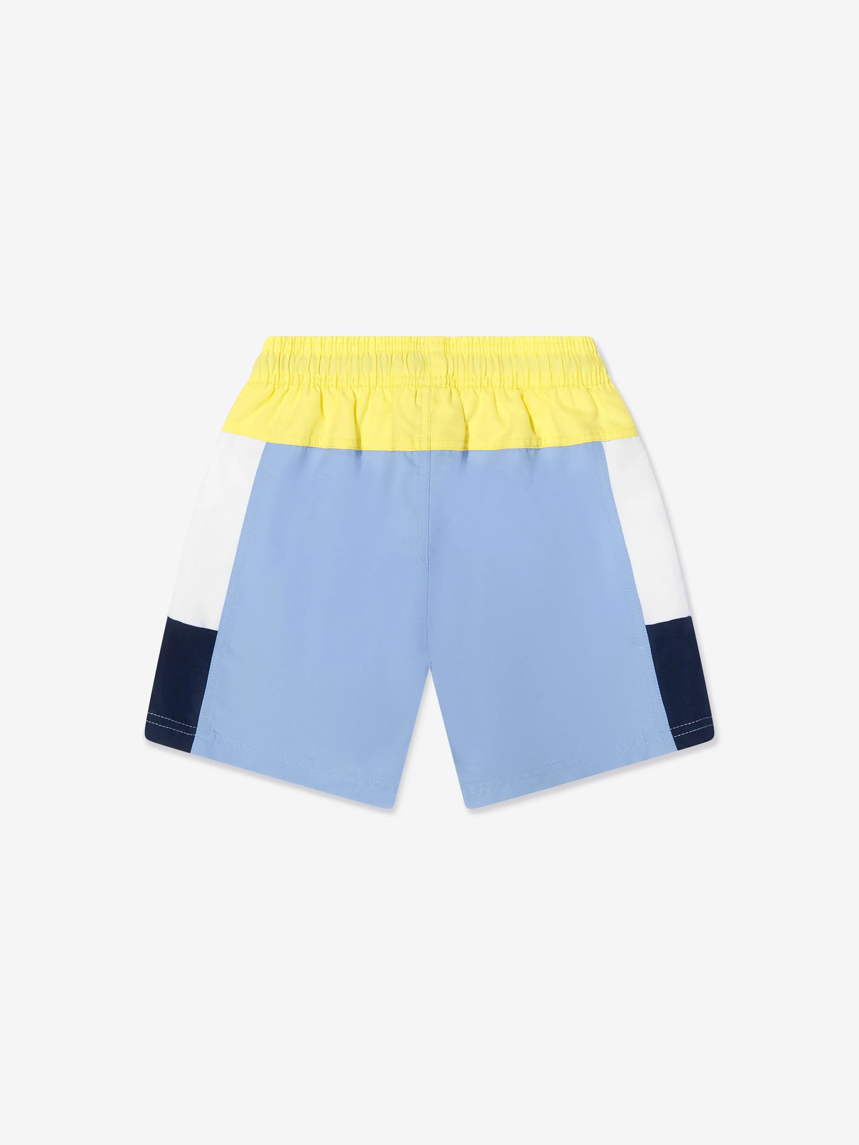 BOSS - Boys Colourblock Swim Shorts In Blue | Childsplay Clothing