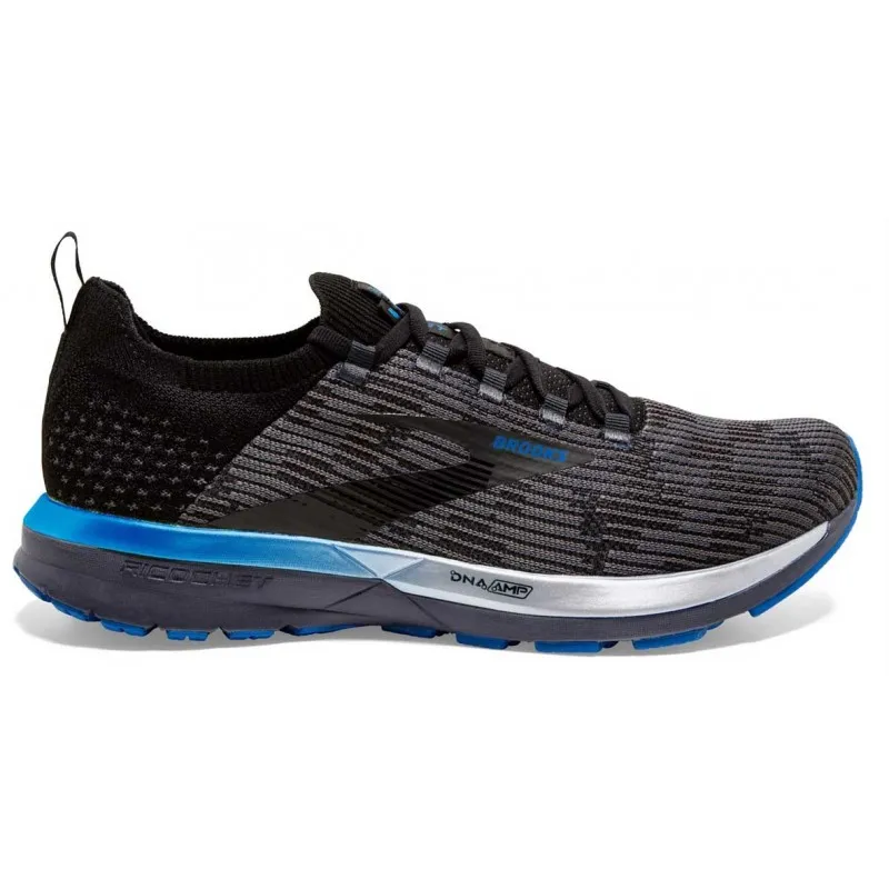 BROOKS RICOCHET 2 BLACK/MULTI FOR MEN'S