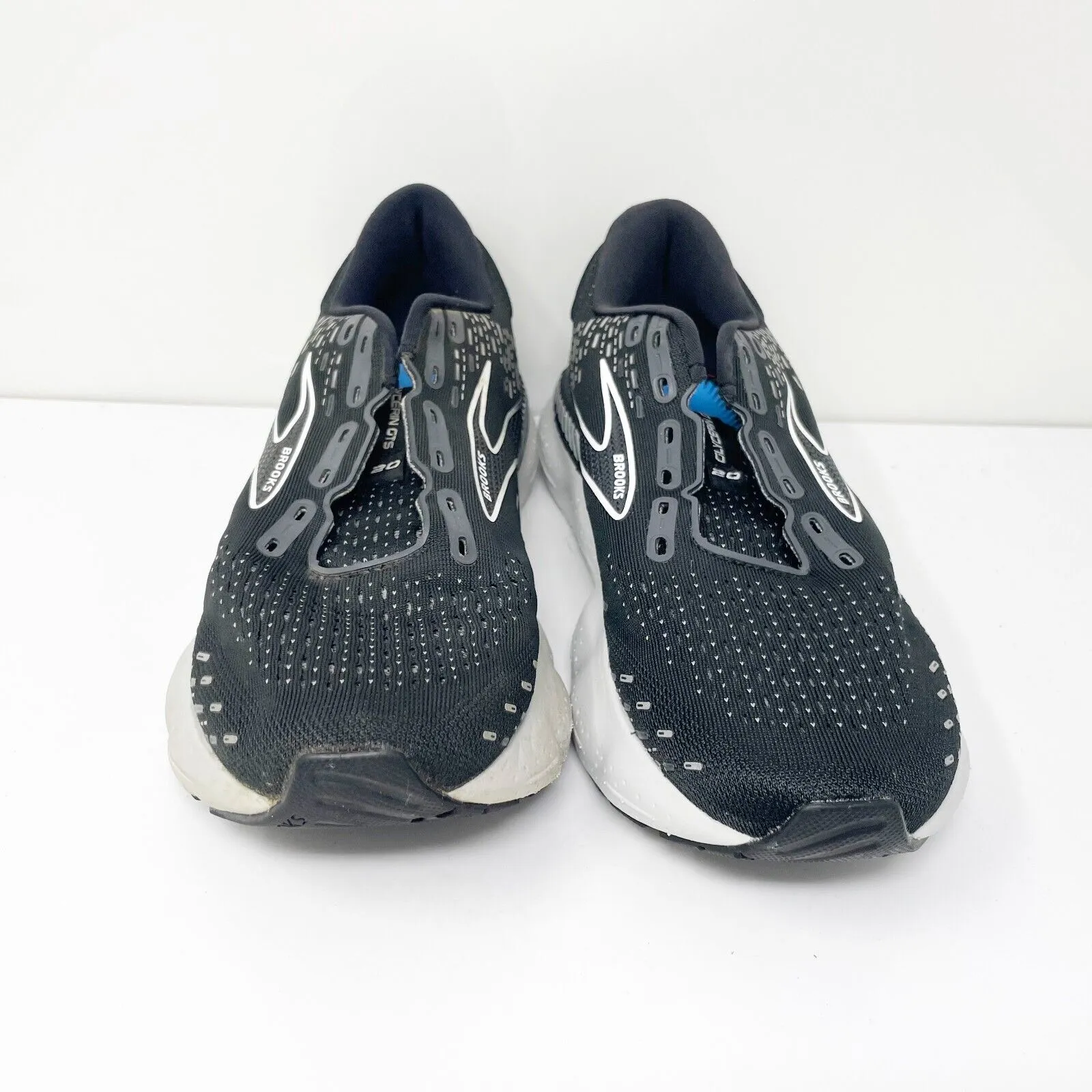 Brooks Womens Glycerin GTS 20 1203701B059 Black Running Shoes Sneakers Size 9 B