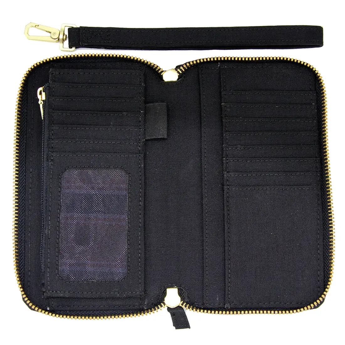 Carhartt Nylon Clutch Wallet Black (Comes with Metal Tin)