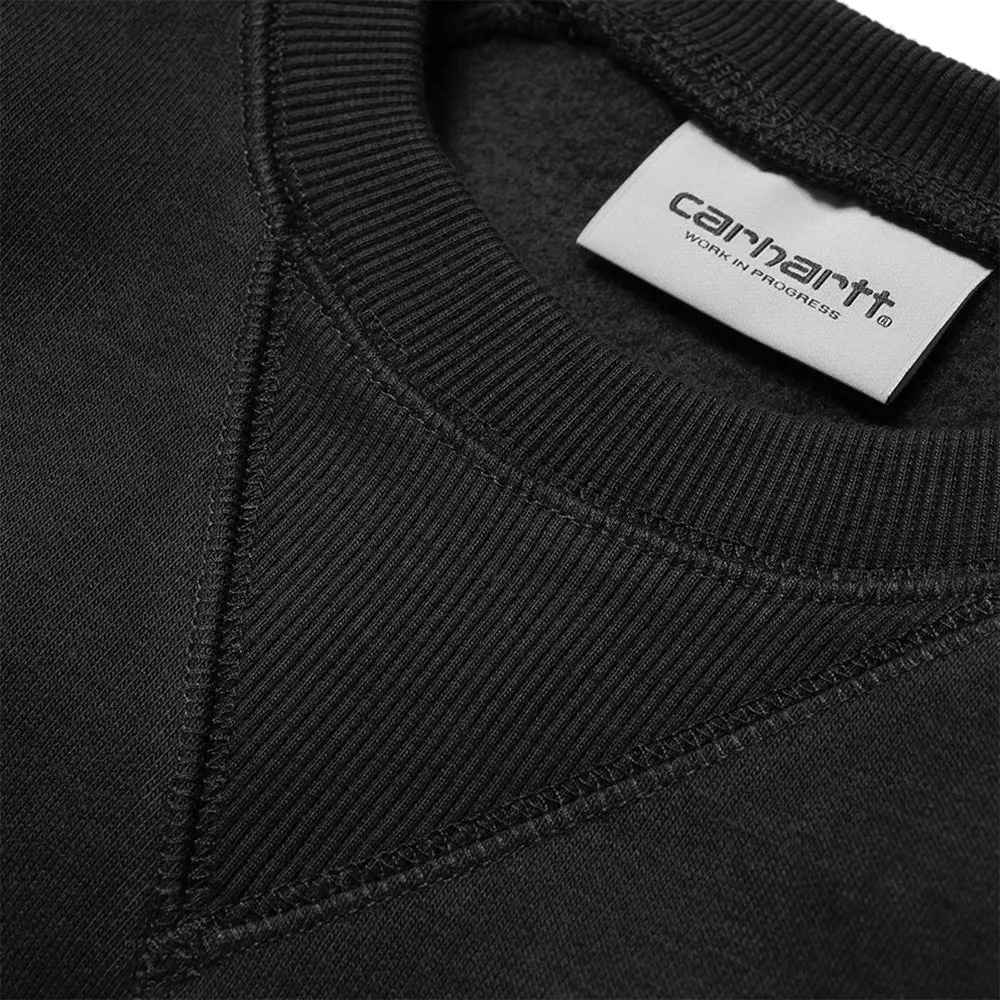 CARHARTT WIP CHASE SWEAT // BLACK/GOLD