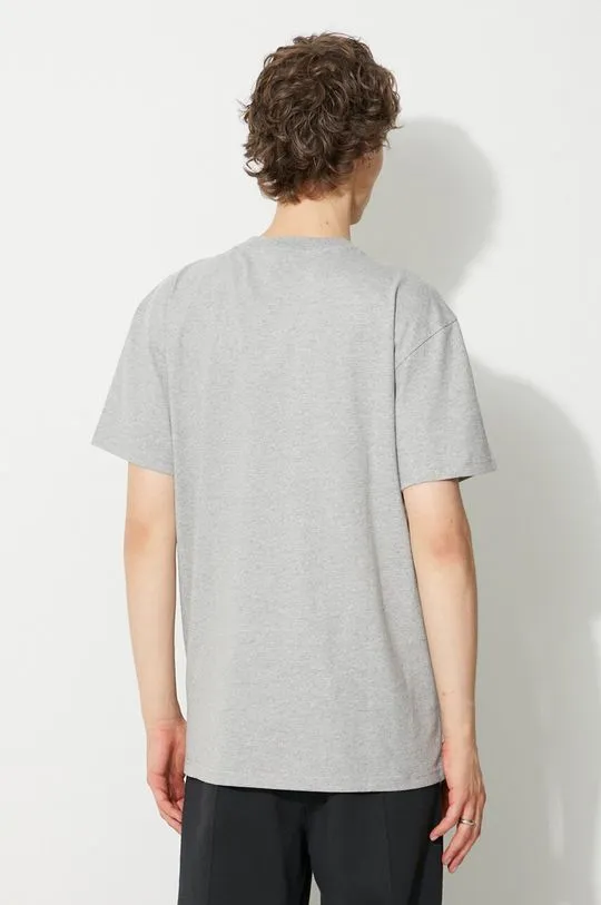 Carhartt WIP cotton t-shirt gray color