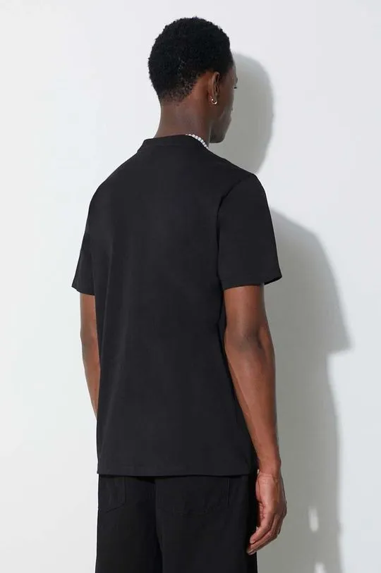 Carhartt WIP cotton T-shirt Script T-shirt black color