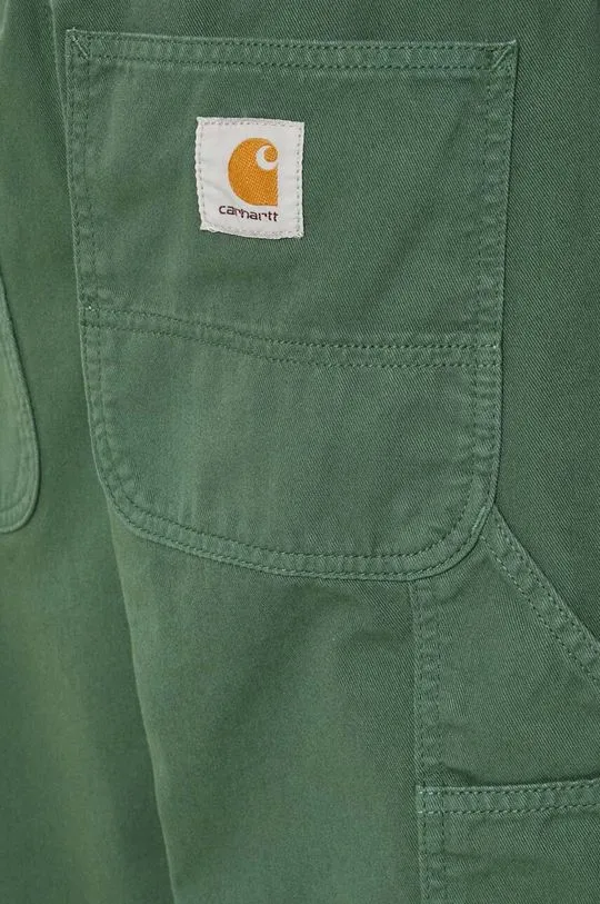 Carhartt WIP cotton trousers Flint Pant green color I029919.29NGD