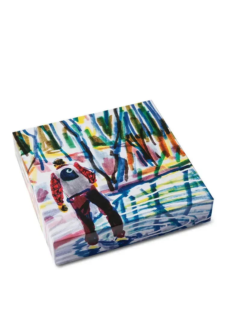 Carhartt WIP Ollie Mac Icy Lake Puzzle Multicolor