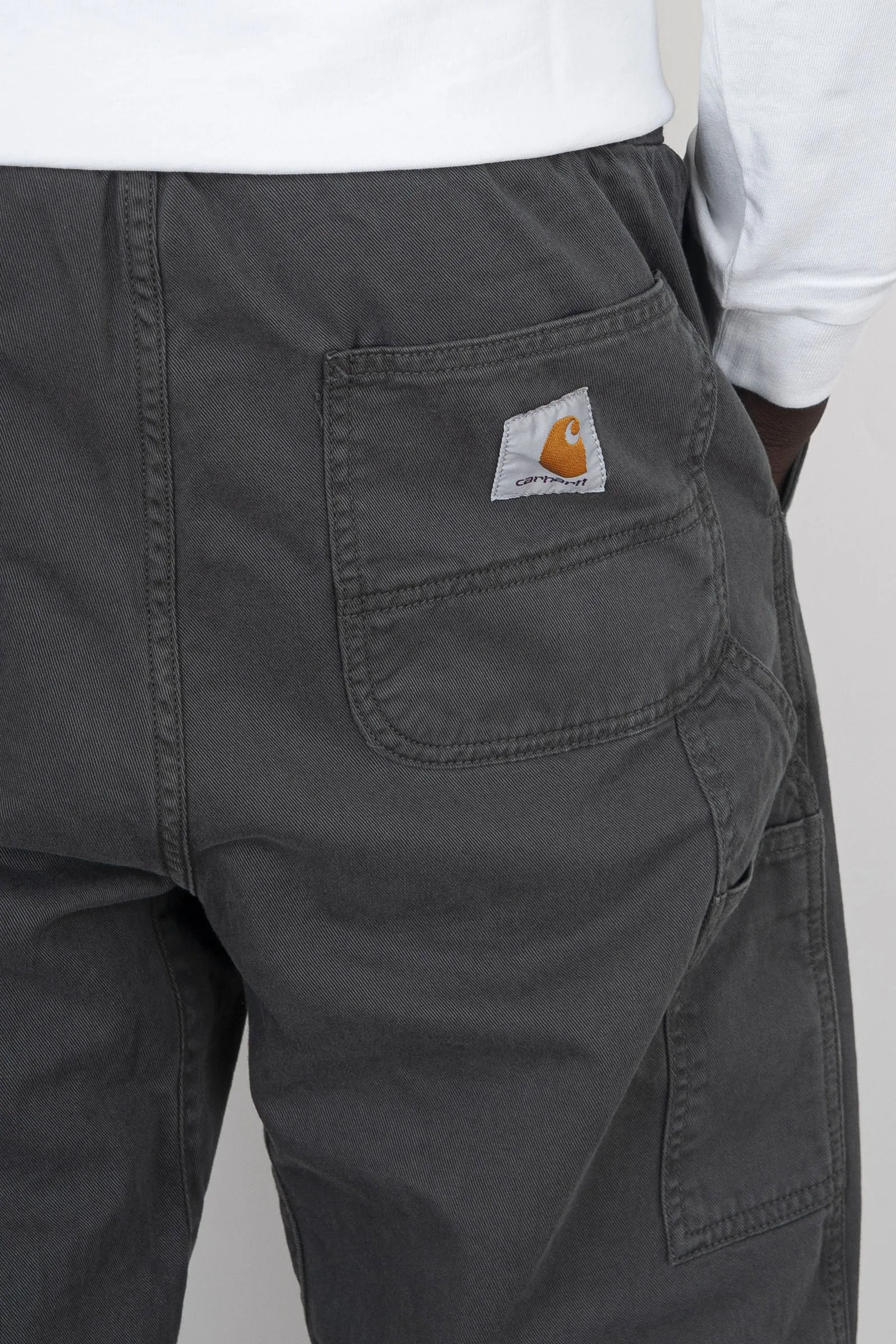 Carhartt Wip Pantalone Flint Grigio