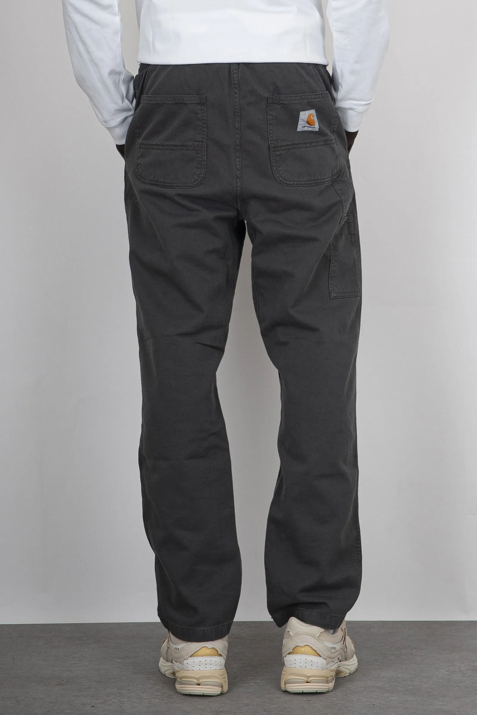 Carhartt Wip Pantalone Flint Grigio