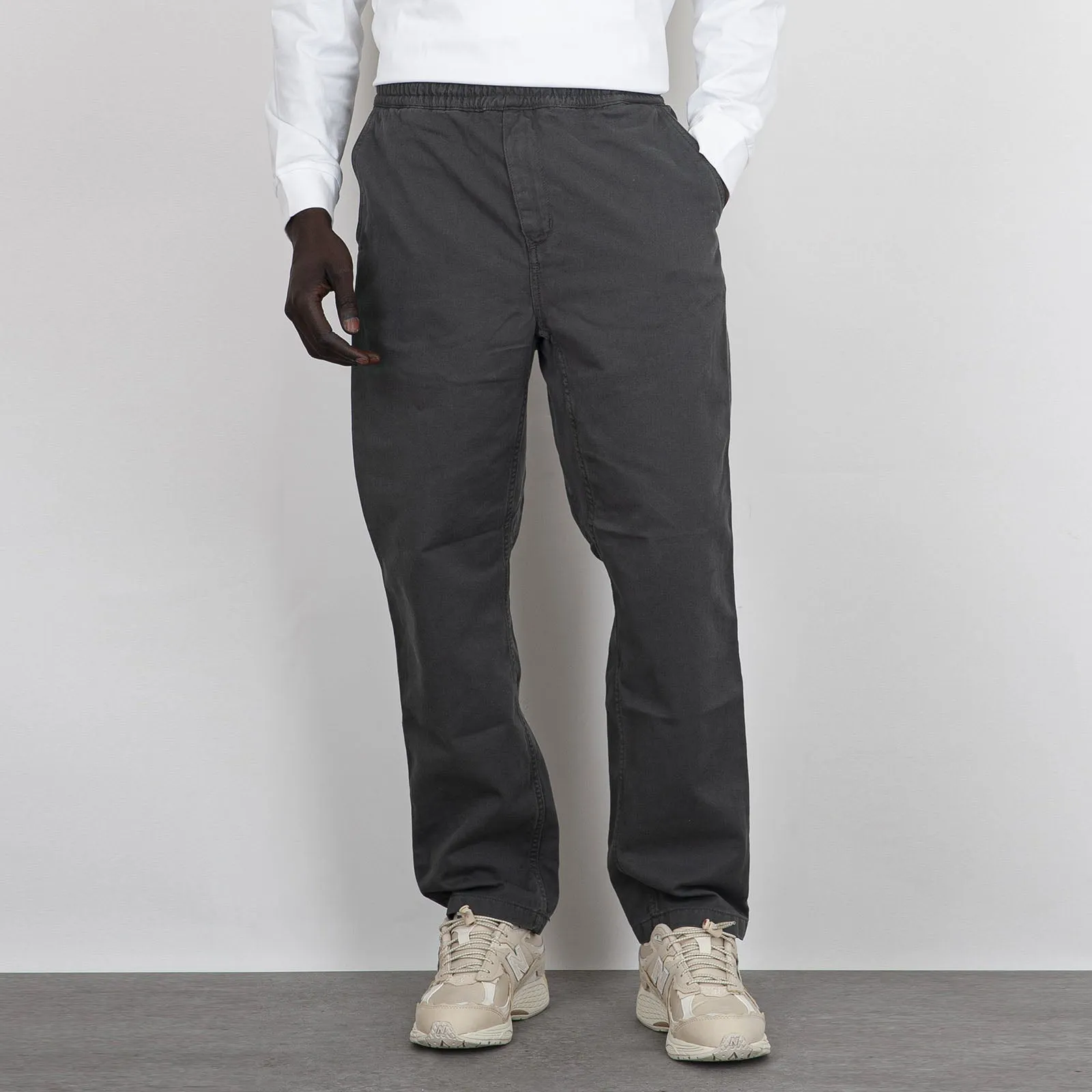 Carhartt Wip Pantalone Flint Grigio