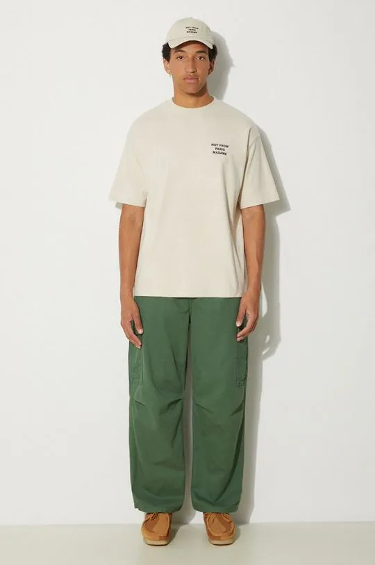 Carhartt WIP trousers Cole Cargo Pant men's green color I031218.29NGD