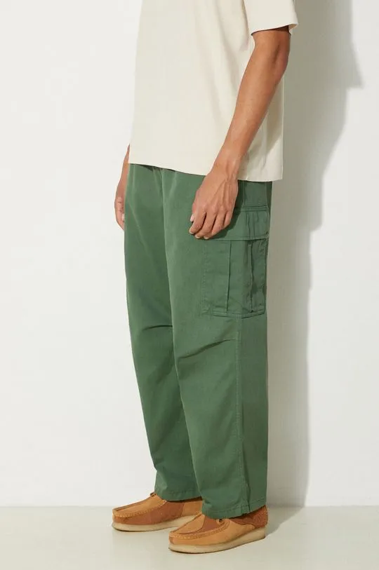 Carhartt WIP trousers Cole Cargo Pant men's green color I031218.29NGD