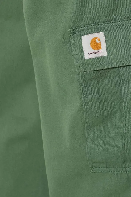 Carhartt WIP trousers Cole Cargo Pant men's green color I031218.29NGD