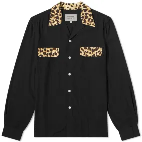 Carhartt WIP x Wacko Maria 50s ShirtBlack & Leopard Print