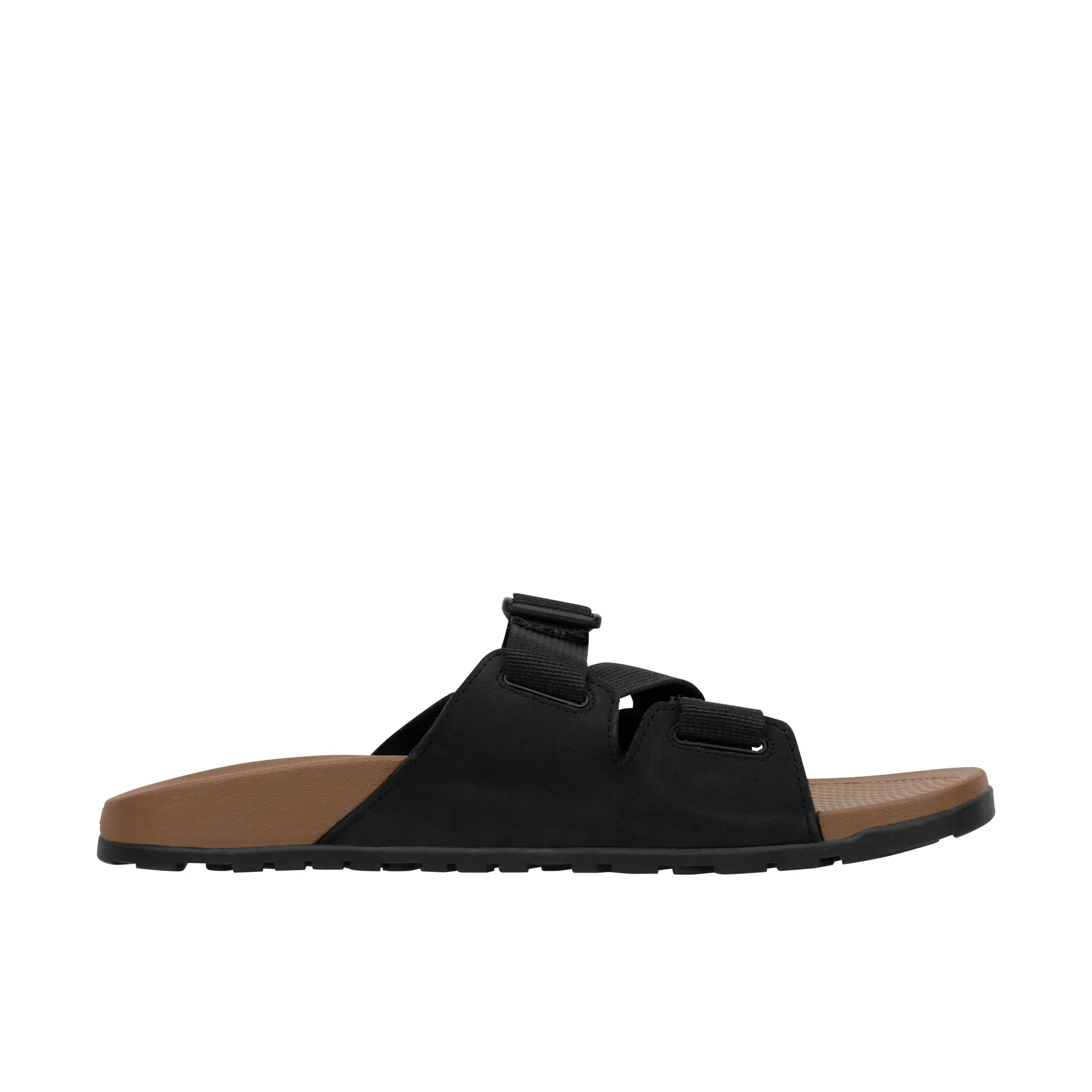 Chaco Lowdown Leather Slide Black