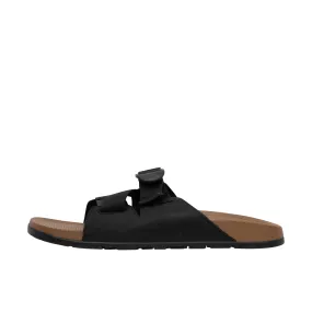 Chaco Lowdown Leather Slide Black