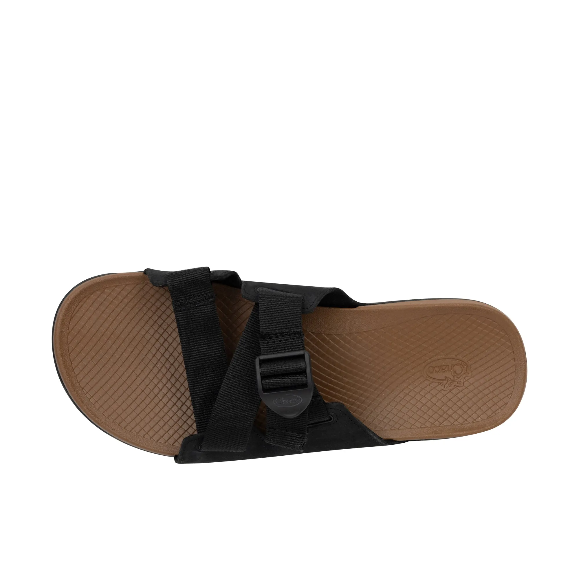 Chaco Lowdown Leather Slide Black