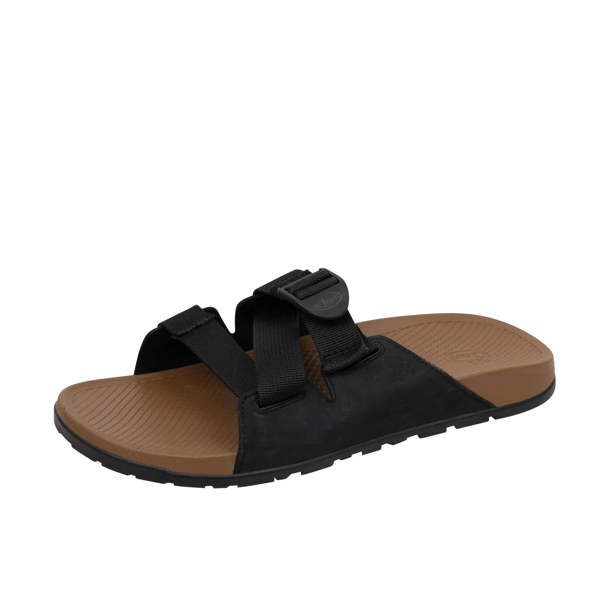 Chaco Lowdown Leather Slide Black