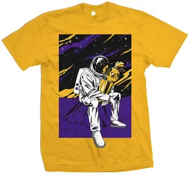 Champion In The Stars - Golden Yellow T-Shirt