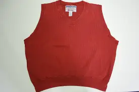 Champion Ribbed Fleece Vintage 90's V-Neck Sweatshirt Sleeveless Vest