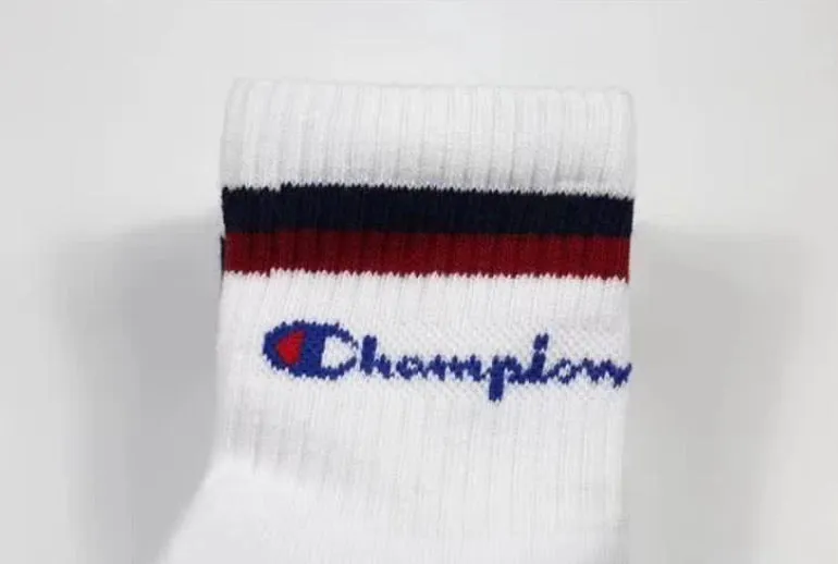 Champion Socks Set of 3 (White)