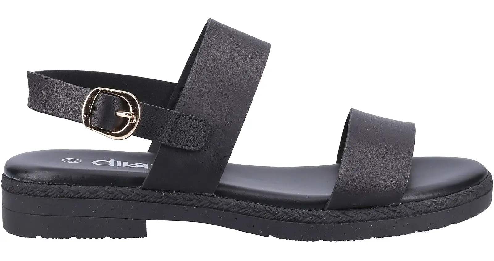 Divaz Mia Womens Buckle Fastening Sandal