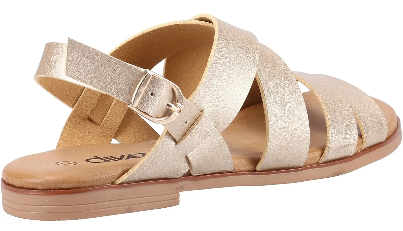 Divaz Sienna Womens Buckle Fastening Sandal