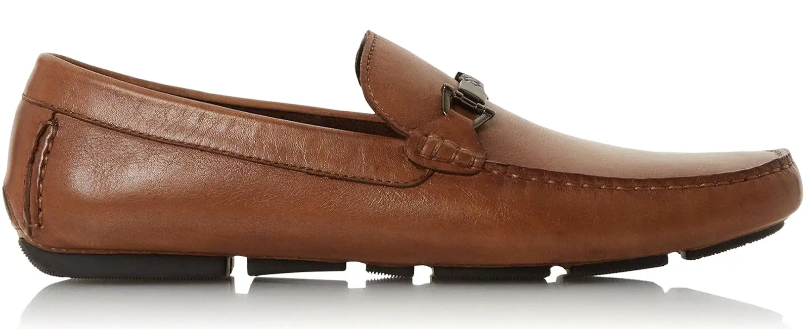 Dune Beacons Mens Leather Moccasin Shoe