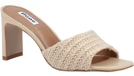 Dune March Womens Heeled Mule Sandal