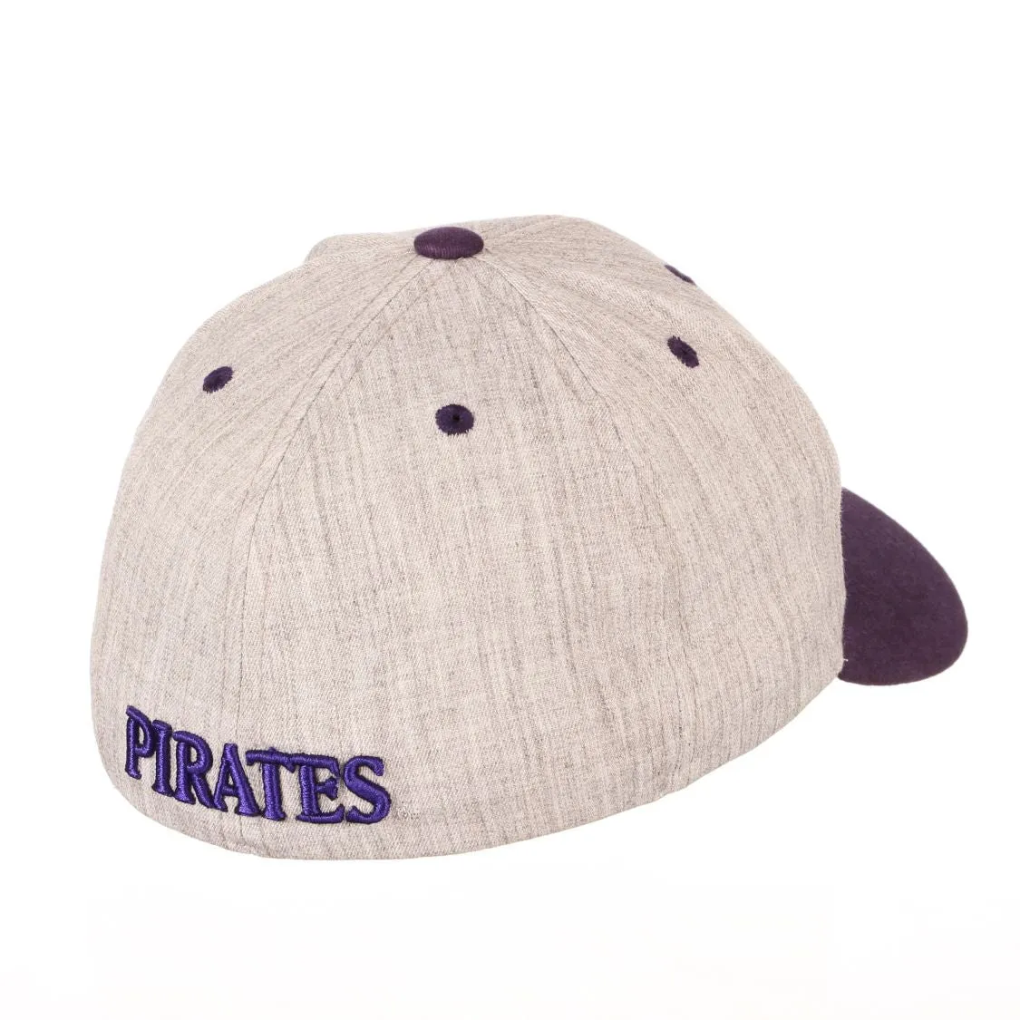 East Carolina Pirates Zephyr Oxford Structured Stretch Fit Fitted Hat Cap