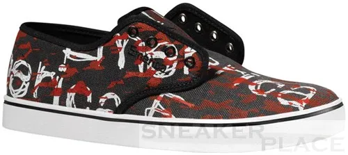 Emerica skater shoes for men black/print