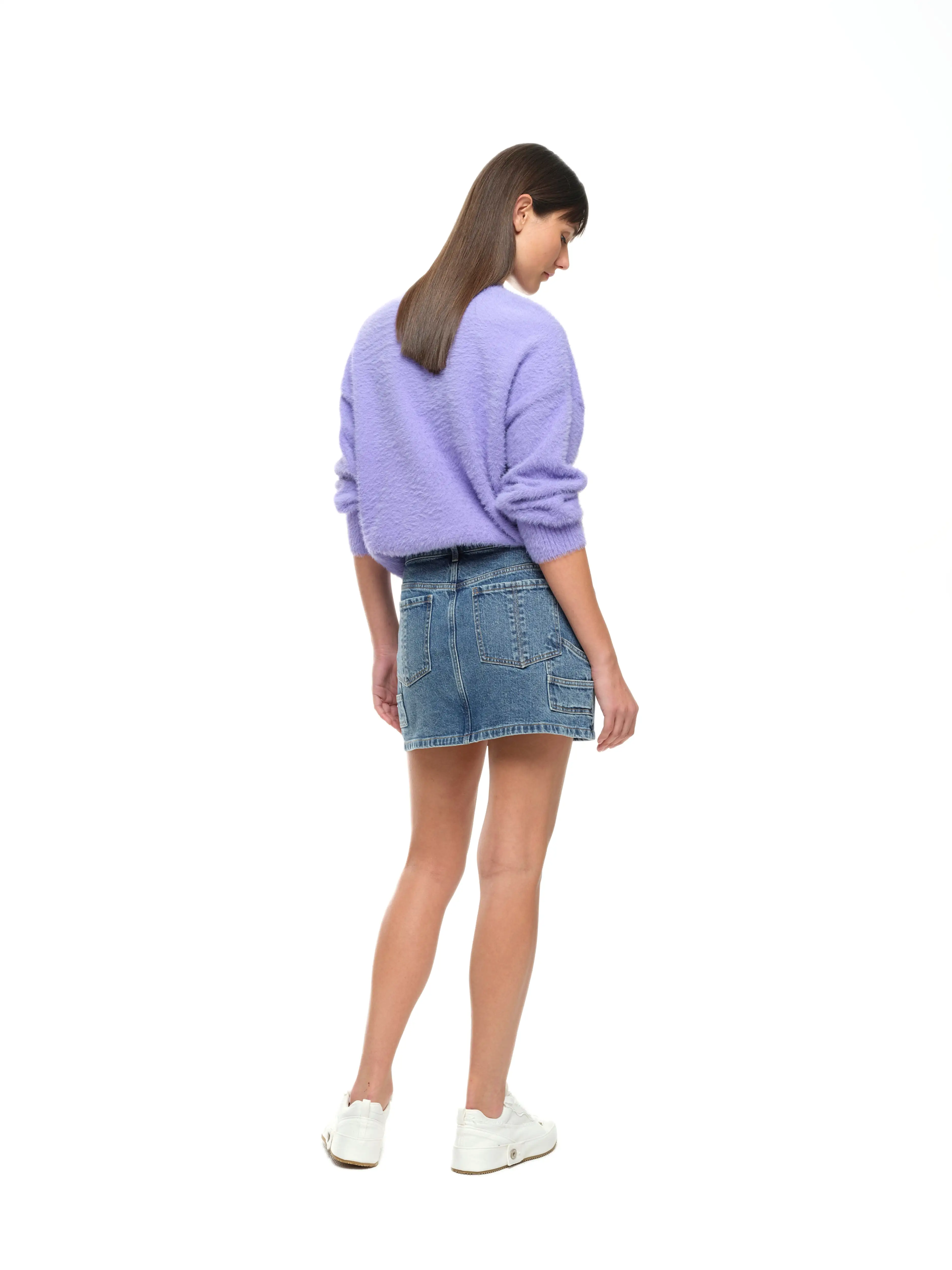 ESSENTIAL CARDIGAN - LAVENDER