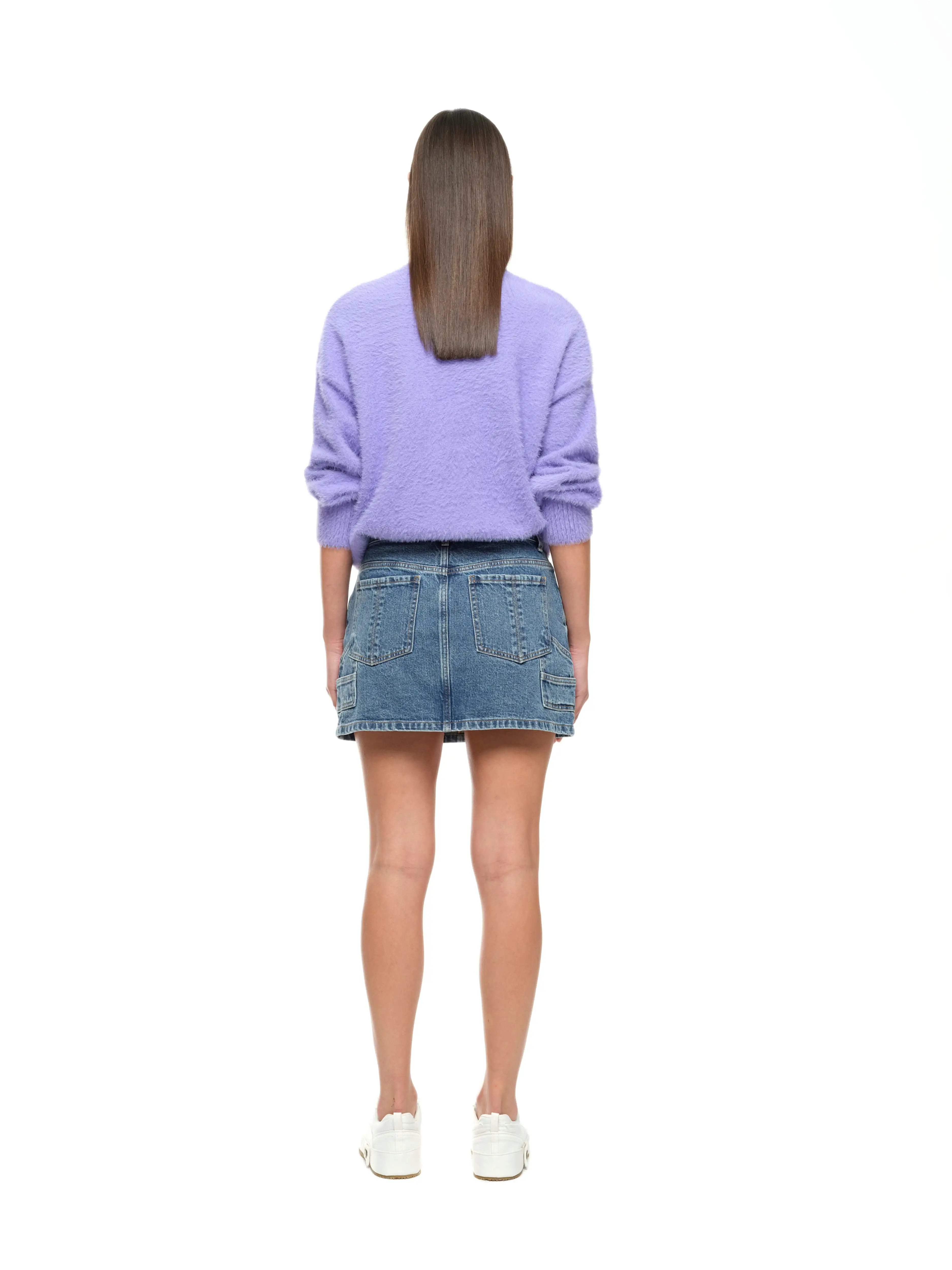 ESSENTIAL CARDIGAN - LAVENDER