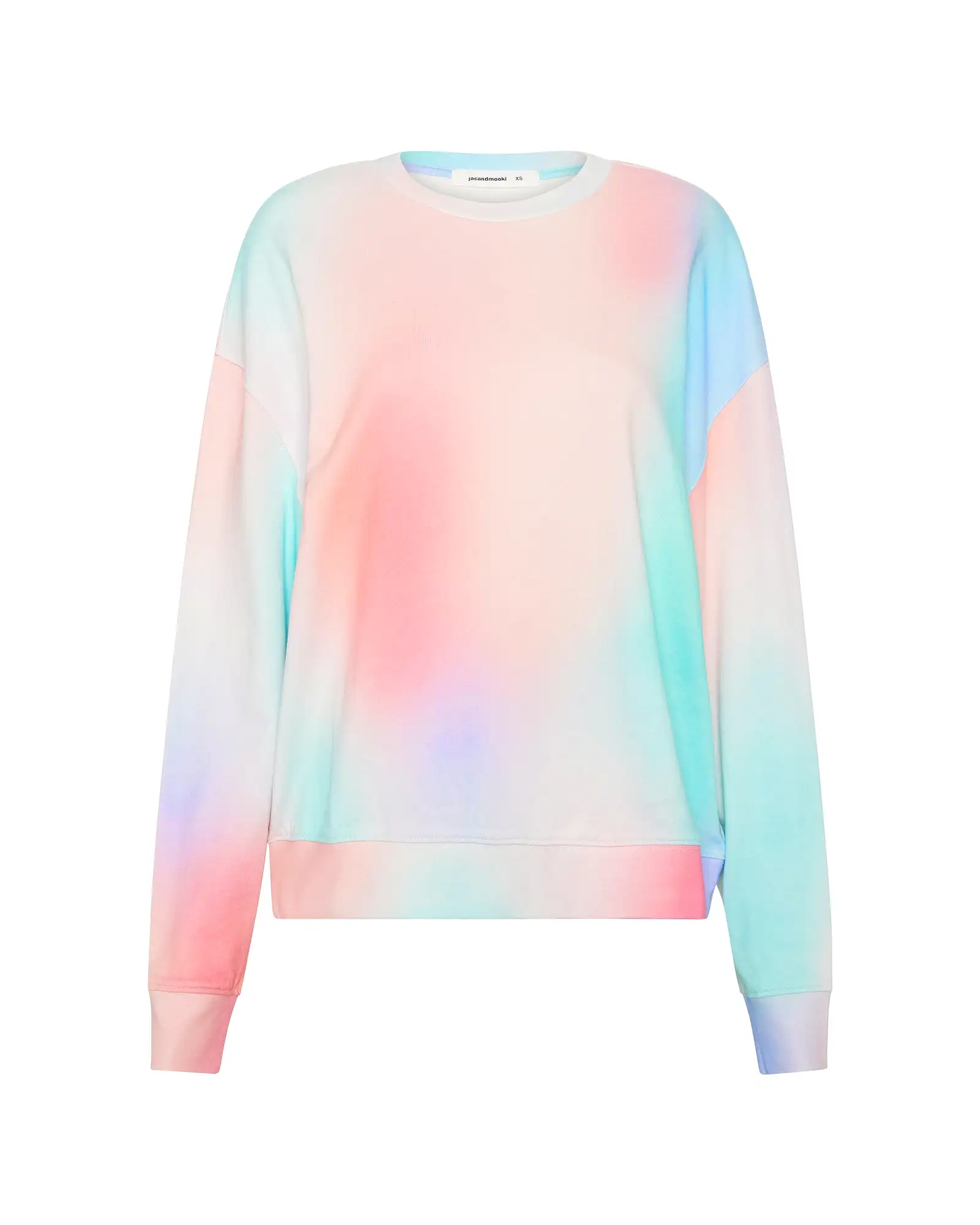 ESSENTIAL CREW SWEATSHIRT - CLOUD PRINT