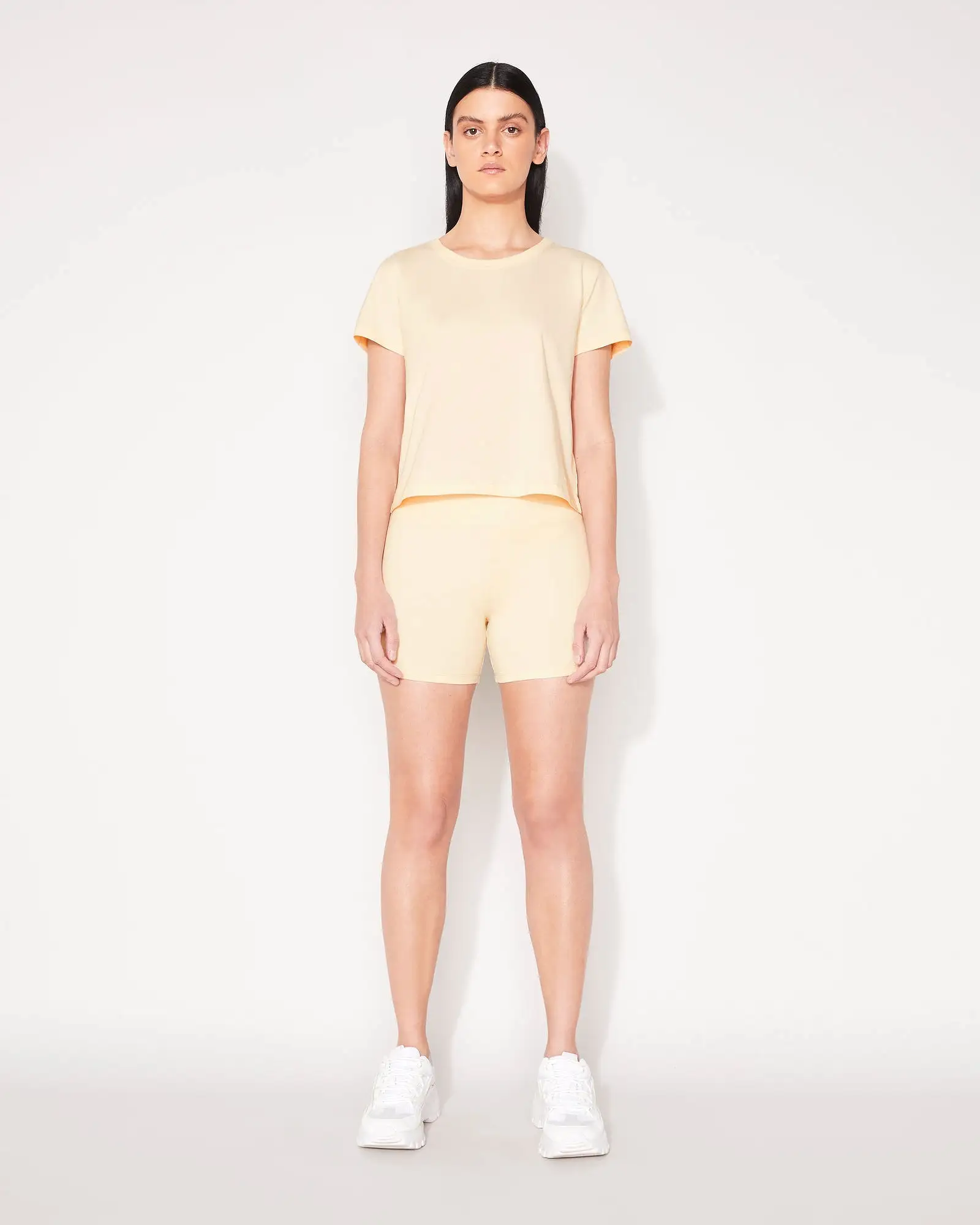 ESSENTIAL SHRUNKEN T-SHIRT - BUTTER CREAM