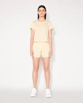 ESSENTIAL SHRUNKEN T-SHIRT - BUTTER CREAM