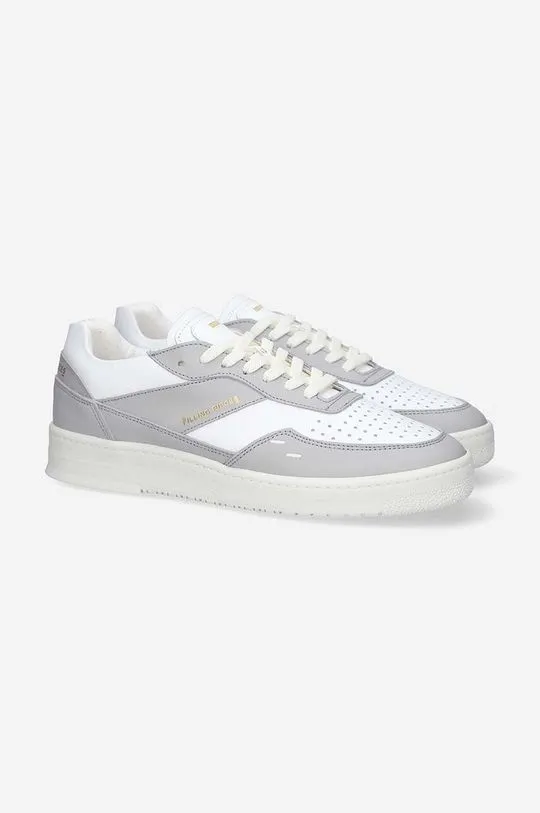 Filling Pieces leather sneakers Ace Spin gray color 70033491878