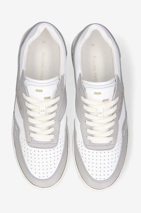 Filling Pieces leather sneakers Ace Spin gray color 70033491878