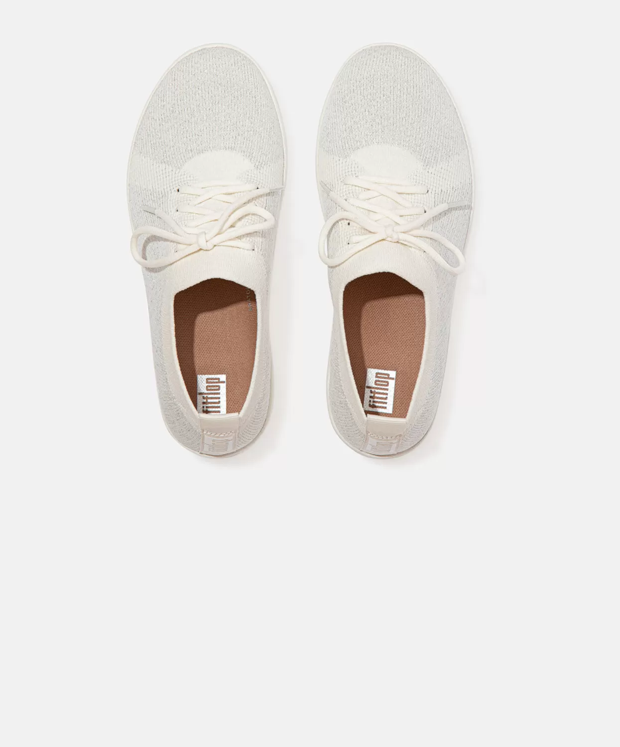 FitFlop F-Sporty Uberknit Sneakers Cream