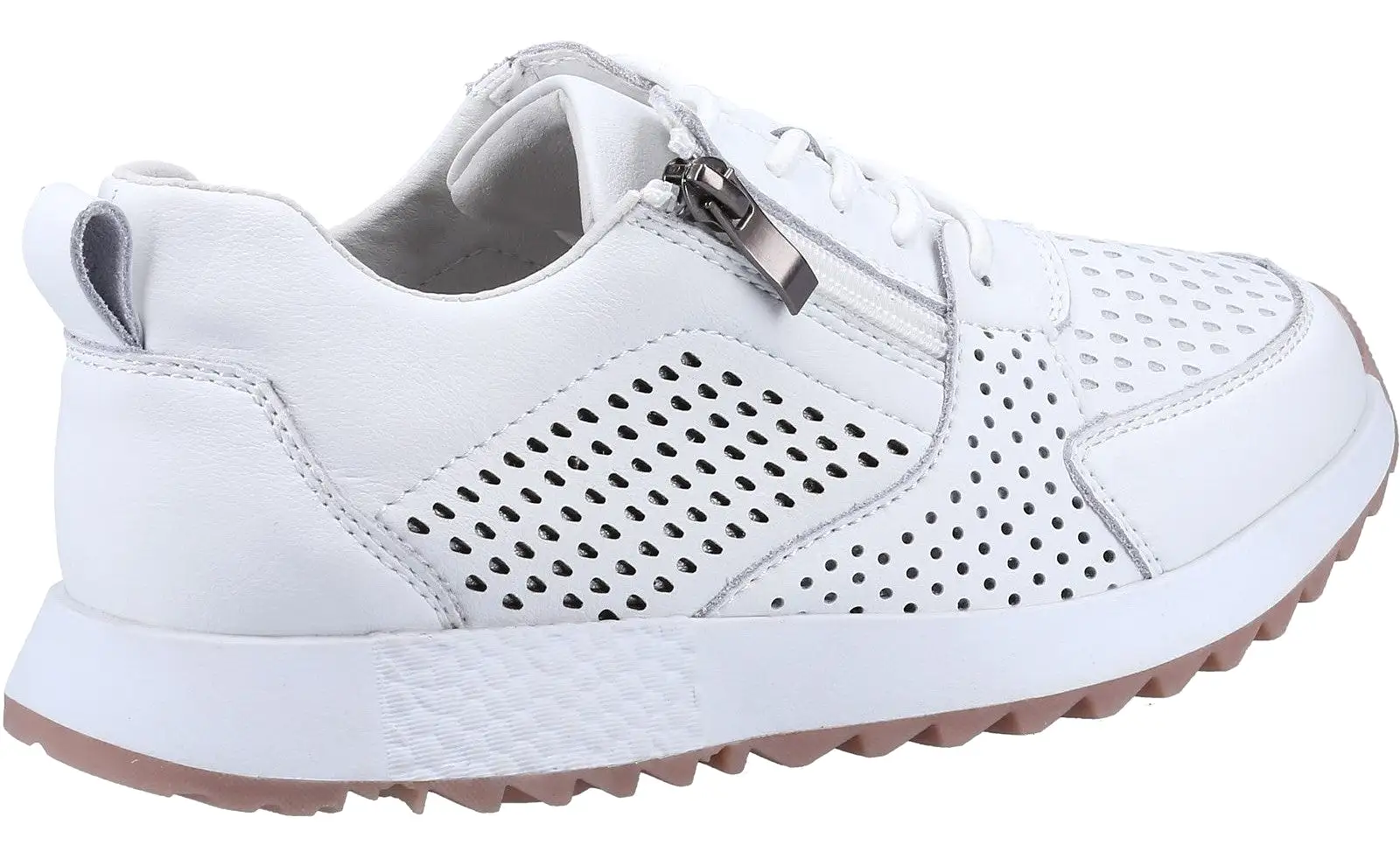 Fleet & Foster June Womens Leather Casual Trainer